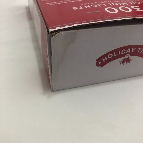 Holiday Time Clear 300 Mini Holiday Lights Green Wire Indoor/Outdoor 62.5 ft ea - Picture 11 of 13